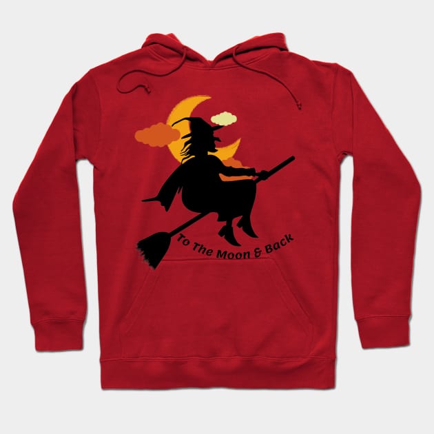 Flying On The Broom Hoodie by ShubShank